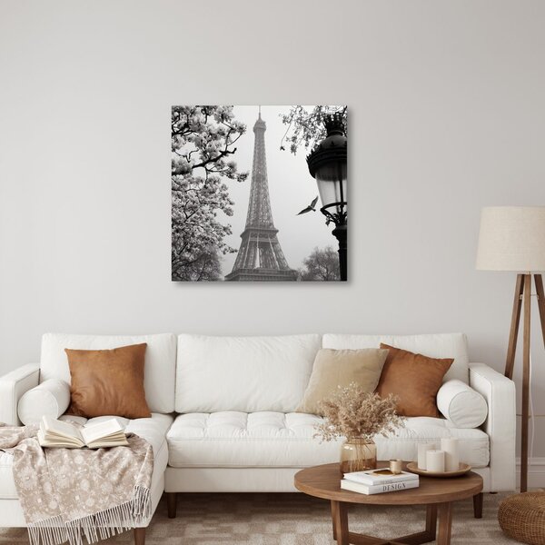 Tablou turnul Eiffel iarna