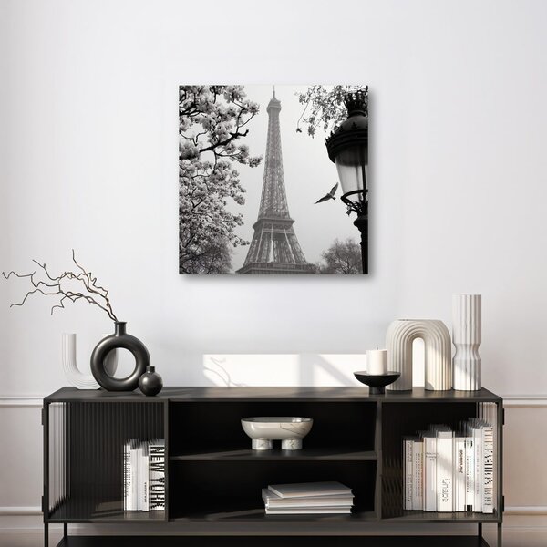 Tablou turnul Eiffel iarna