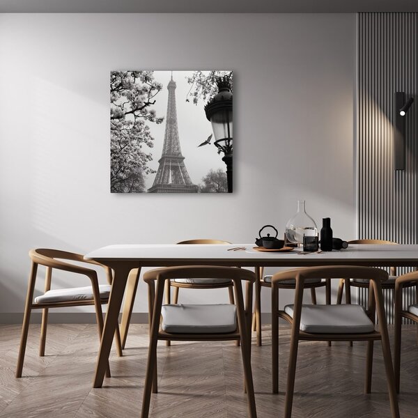 Tablou turnul Eiffel iarna