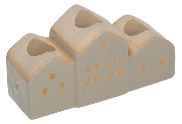 Sfeșnic Hauses 13x5x7cm beige