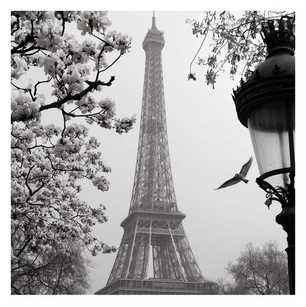 Tablou turnul Eiffel iarna