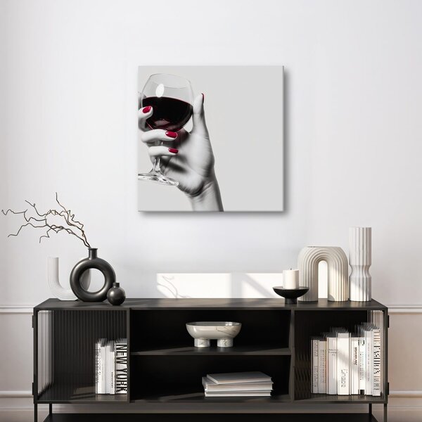 Tablou artă modernă cu vin