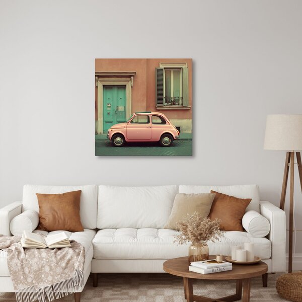 Tablou automobil pastel și uși