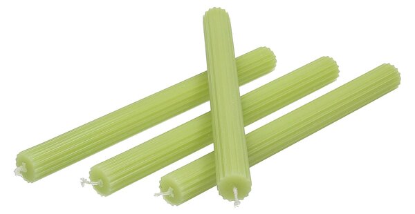 Set de lumânări cu fitil Lime 2x25cm