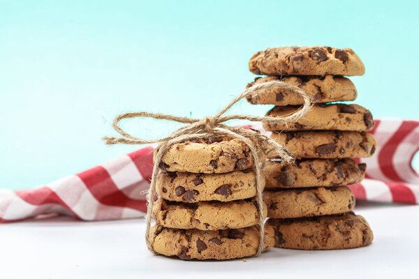 Fototapet biscuiți americane cookies