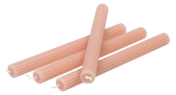 Set de lumânări cu fitil Romance 2x25 cm