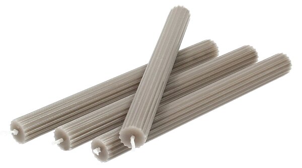 Set de lumânări cu fitil Sand 2x25 cm