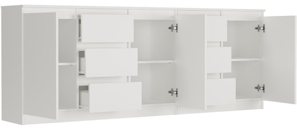 Comodă Reddis (alb). Promo -21%. 1151514