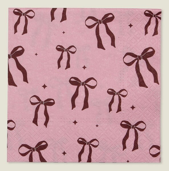 Șervețele de Crăciun Ribbon II 20szt
