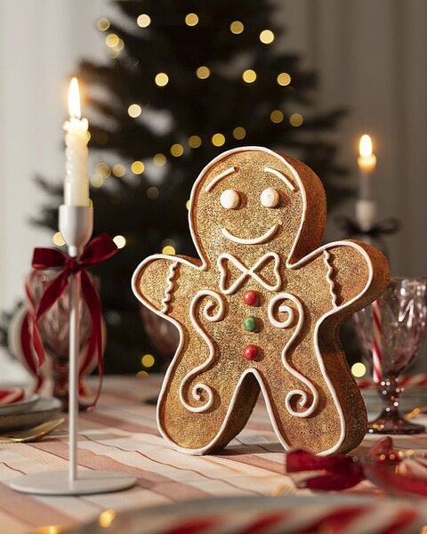 Figurină decorativă Gingerbread Man I 25x7x30 cm