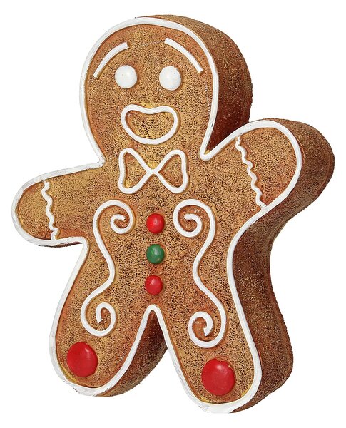 Figurină decorativă Gingerbread Man II 25x7x30 cm