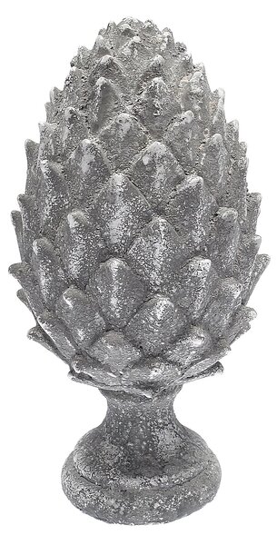 Figurină decorativă Pinecone Grey 15x15x30 cm