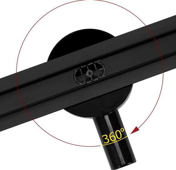 Rigola dus NEO Slim Pro Black 60