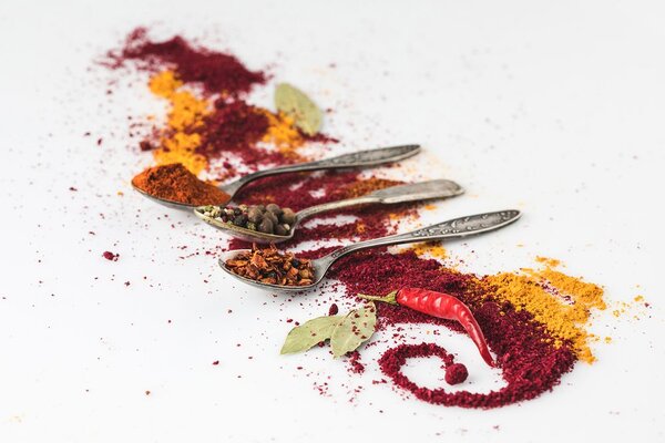 Fototapet amestec de condimente aromatice