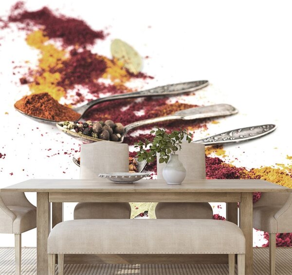 Fototapet amestec de condimente aromatice