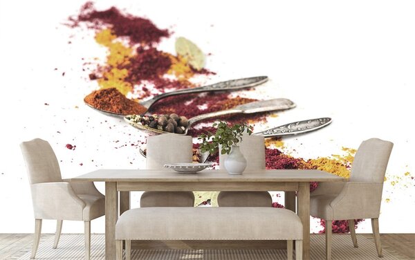Fototapet amestec de condimente aromatice