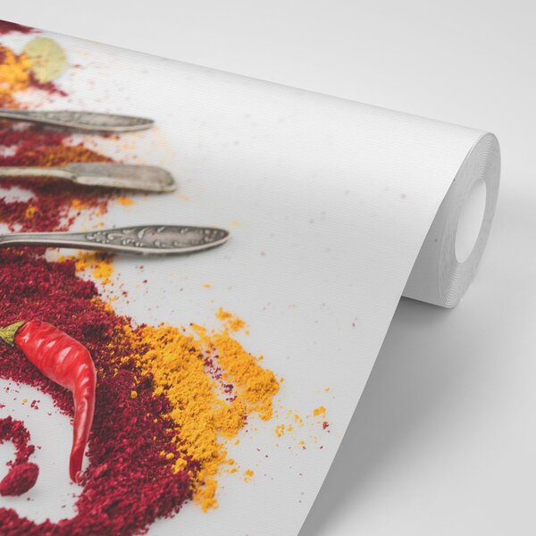 Fototapet amestec de condimente aromatice
