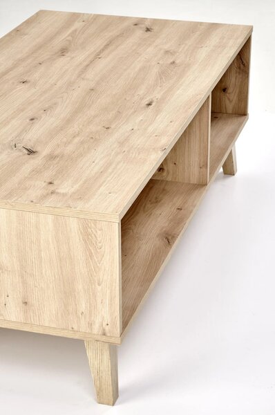 Masuta cafea BORNEO, stejar artisan, PAL laminat, 120x60x41 cm