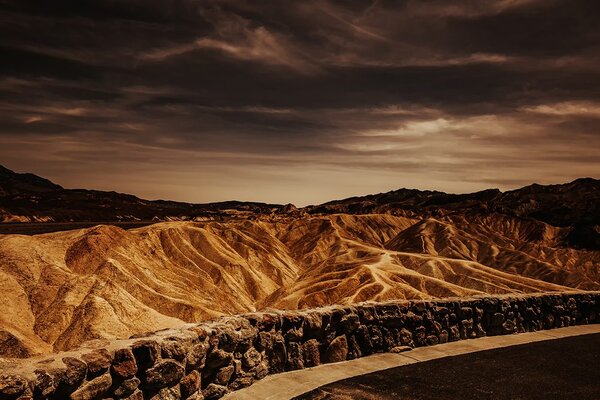 Fototapet Parcul Național Death Valley în America