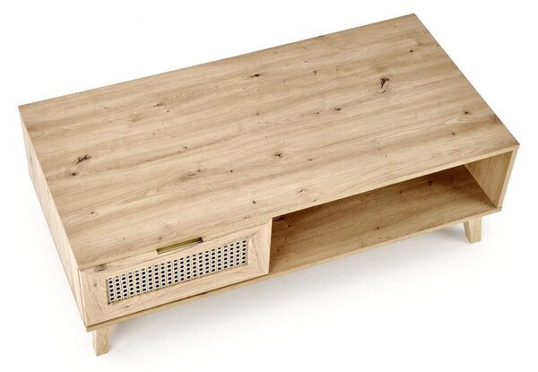 Masuta cafea BORNEO, stejar artisan, PAL laminat, 120x60x41 cm