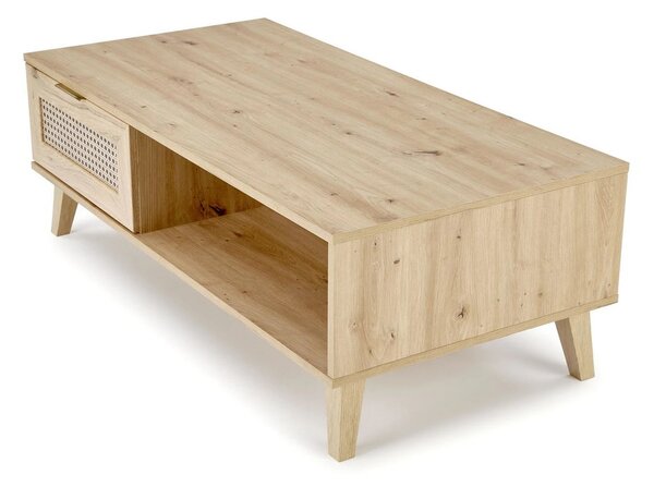 Masuta cafea BORNEO, stejar artisan, PAL laminat, 120x60x41 cm