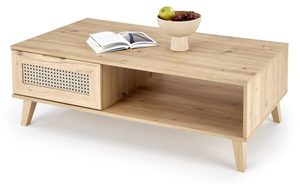 Masuta cafea BORNEO, stejar artisan, PAL laminat, 120x60x41 cm