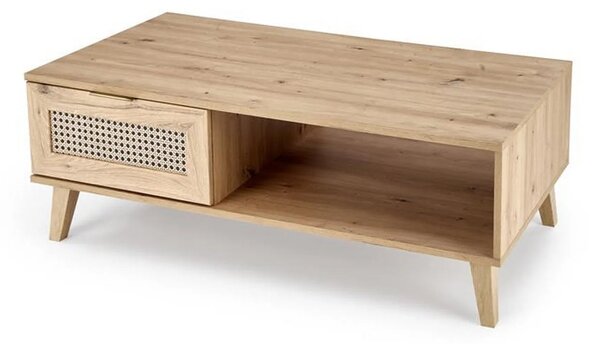 Masuta cafea BORNEO, stejar artisan, PAL laminat, 120x60x41 cm