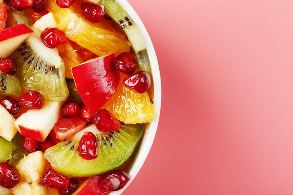 Fototapet salată de fructe de vară