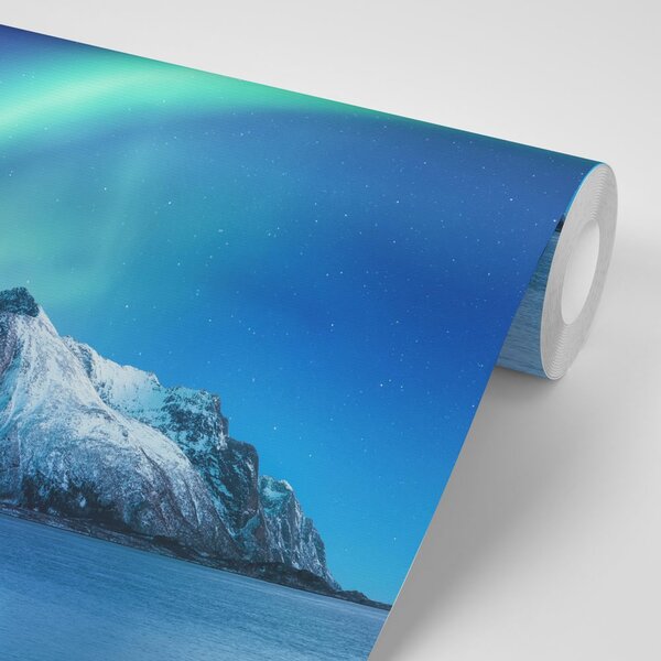 Fototapet aurora polară arctică