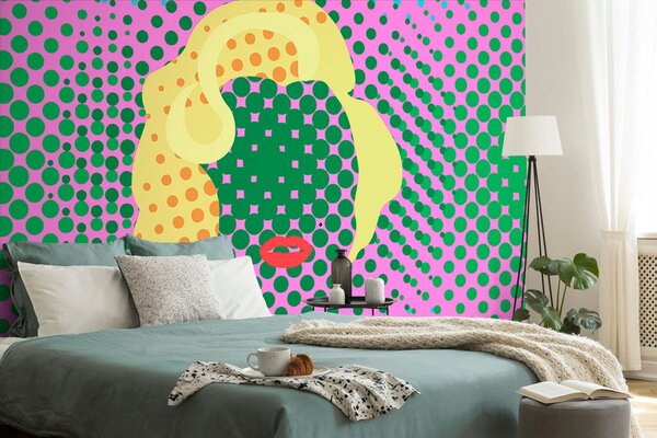 Tapet Marilyn Monroe în stil pop art