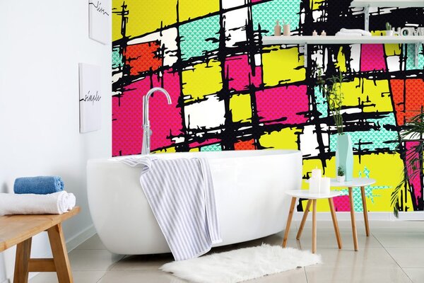 Tapet pop-art de stil