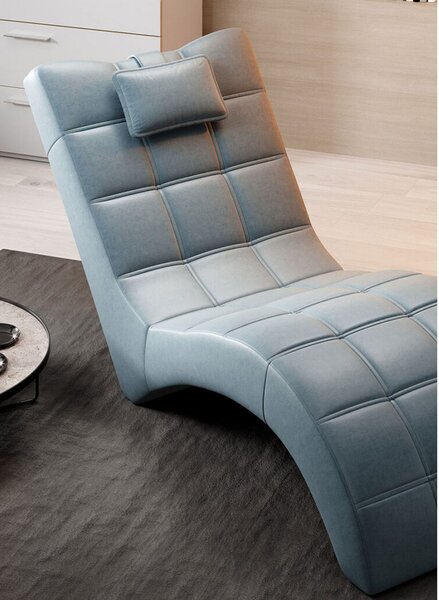Sezlong LONDON, personalizabil materiale Gama Premium, 68x170x85 cm