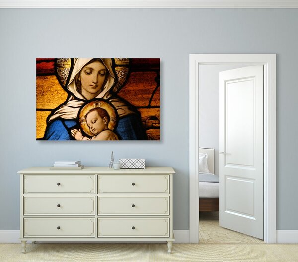 Tablou Fecioara Maria cu Isus