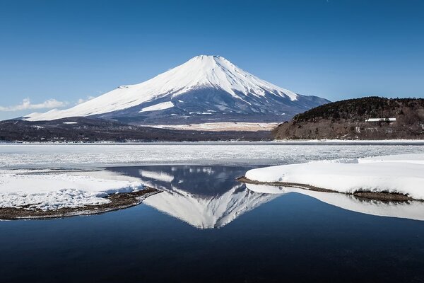 Fototapet muntele japonez Fuji