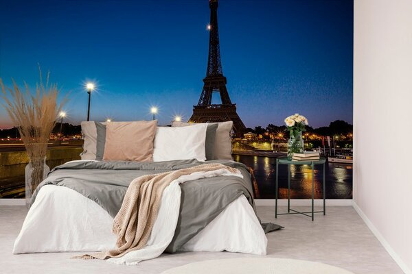 Fototapet Turnul Eiffel noaptea