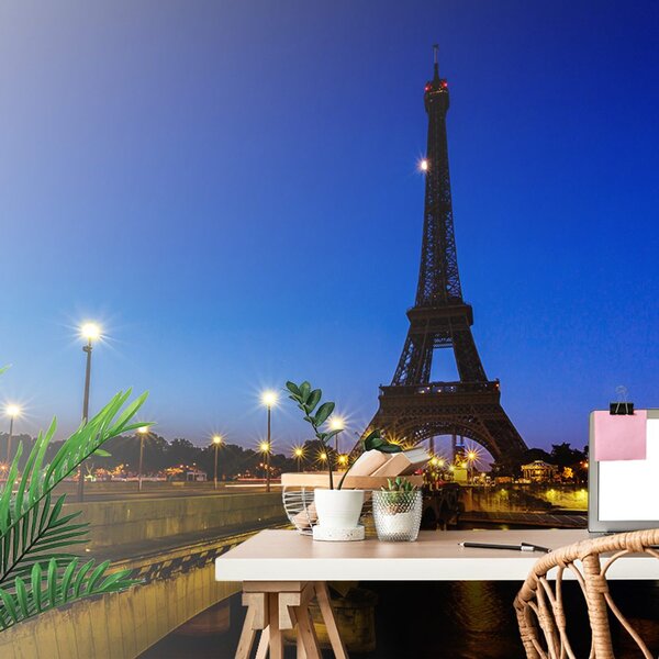 Fototapet Turnul Eiffel noaptea