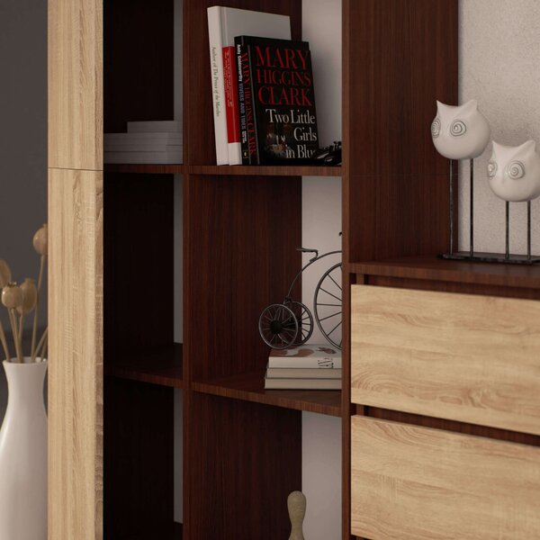 Raft Resolverse R80 (wenge + Stejar sonoma). Promo -17%. 1152009