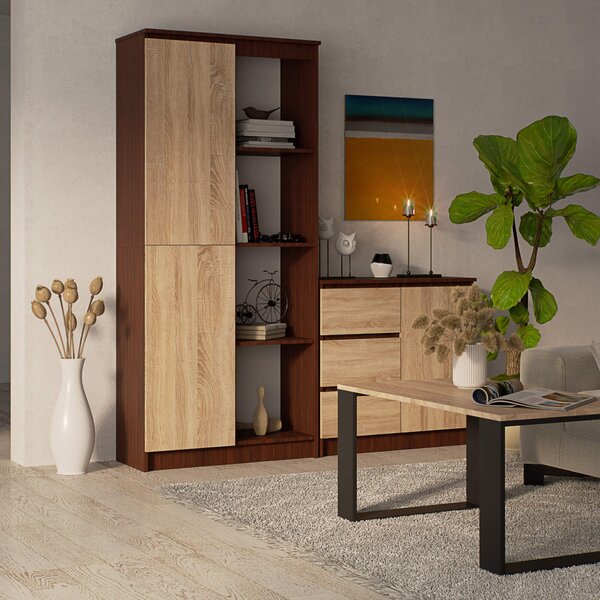 Raft Resolverse R80 (wenge + Stejar sonoma). Promo -17%. 1152009