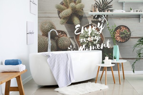 Tapet cu citat - Enjoy every moment