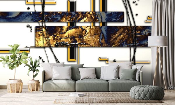 Tapet abstracție luxoasă