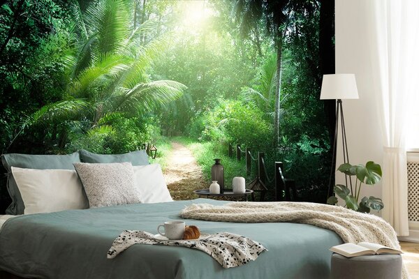 Fototapet drumul la insula Seychelles