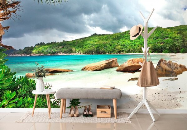 Fototapet Seychelles tropicale