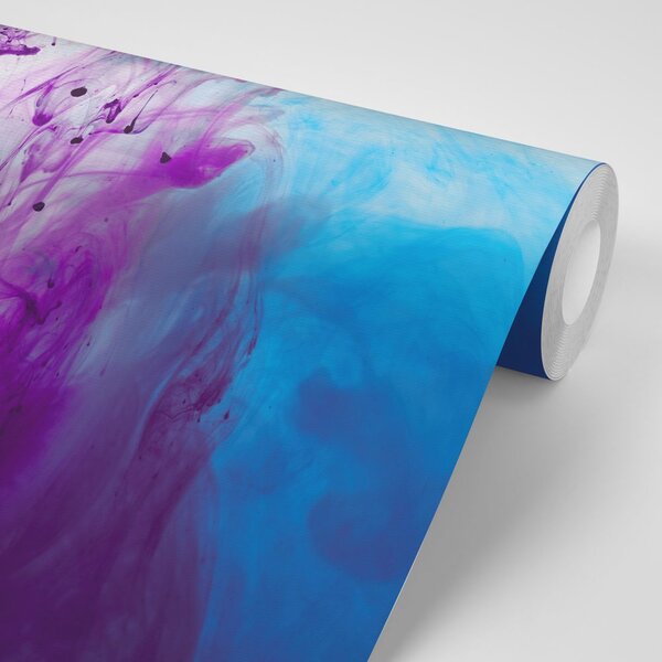 Tapet abstracție magică violet-albastră