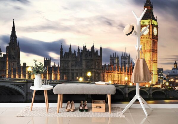 Fototapet Big Ben nocturn în Londra