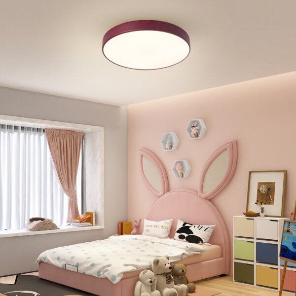 Brilagi - Plafonieră LED POOL LED/60W/230V 3000/4000/6000K 50 cm burgundiu