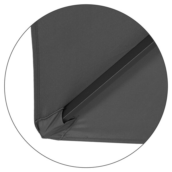 Deuba Floarea soarelui de gradina Ø300 cm - antracit