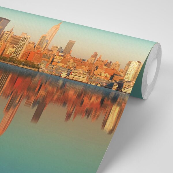 Fototapet reflectarea fermecătoare a New York-ului