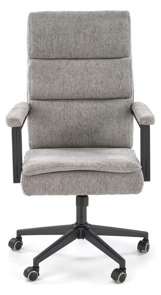 Scaun birou ADRIANO, gri - Odin 11, stofa clasica/metal, 65x70x104/110