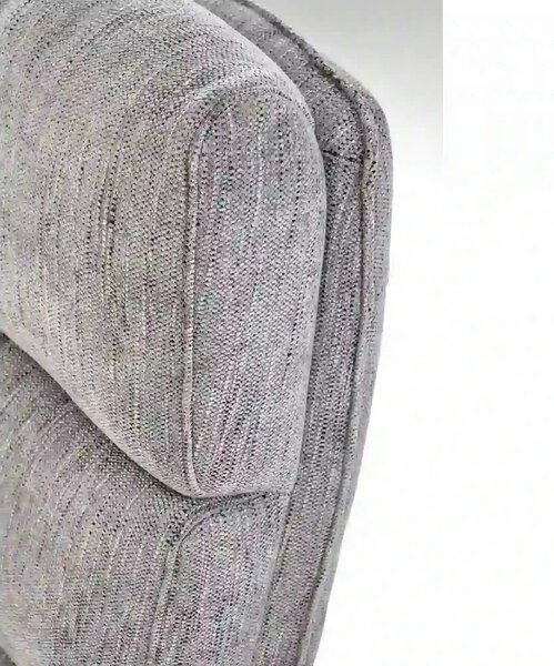 Scaun birou ADRIANO, gri - Odin 11, stofa clasica/metal, 65x70x104/110