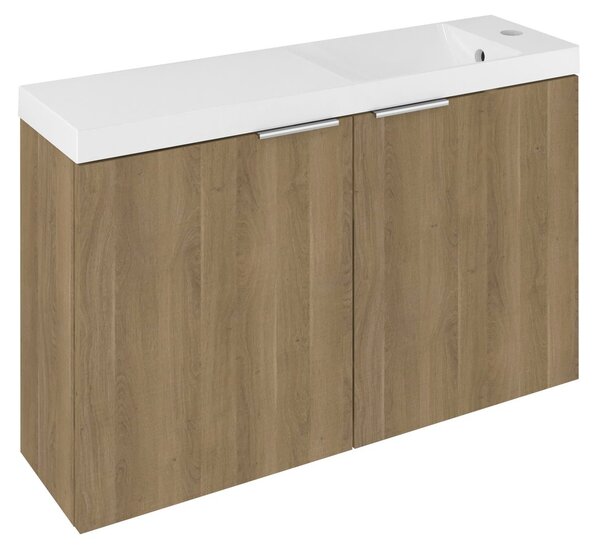 Sapho Sapho, dulap lavoar LATUS X 78,8x50x22cm, stejar cuneo, LT110-SET09
